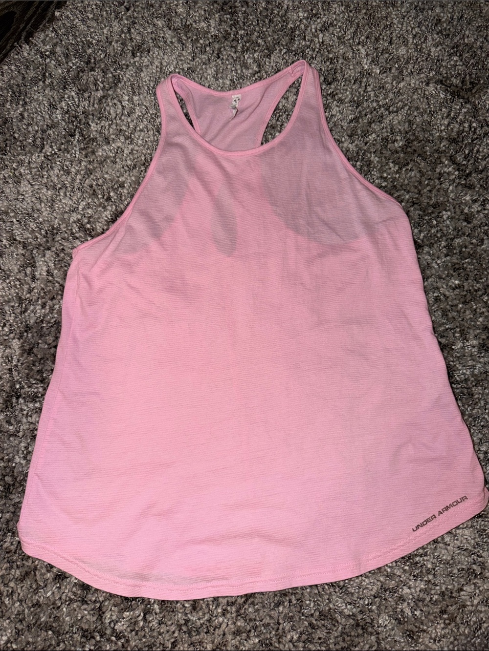 Under Armour Women's Pink Racerback Tank Top